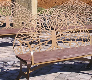 Custom Benches-Trout Lake Abbey